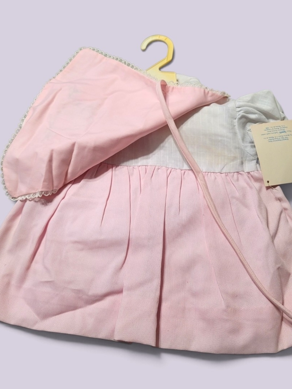 NANNETTE - Vintage 15/18 Mos. Pinafore Dress - Picture 6 of 9
